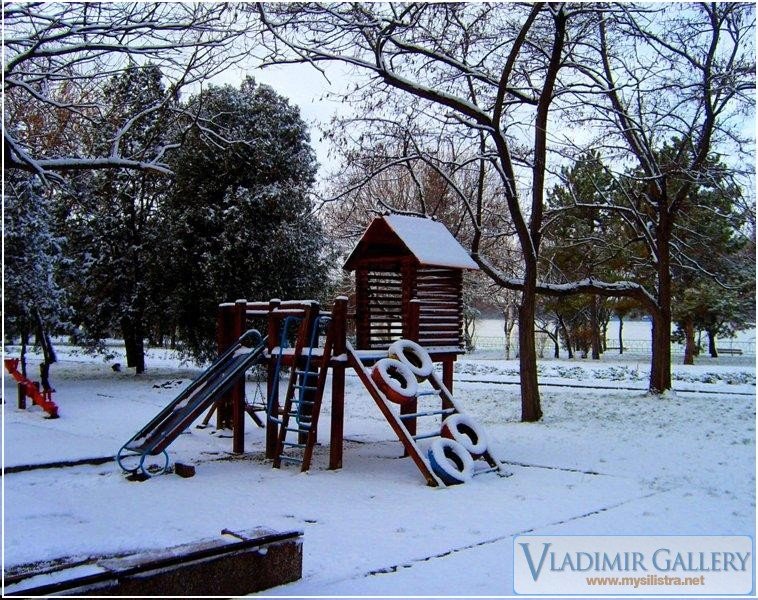 Зима в Дунавски парк