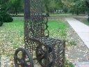 Друга метална скулптура в Дунавската градина