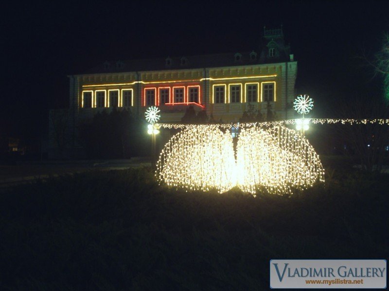 Новогодишна украса в град Силистра