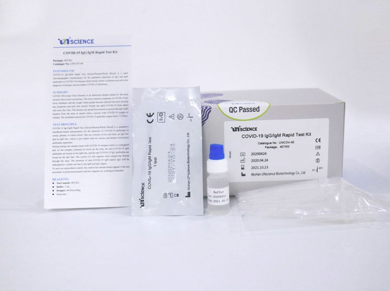 Китай Coronavirus 2019-nCoV IgG / IgM тест-касета